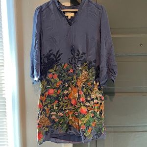 Silk Anthropologie Dress